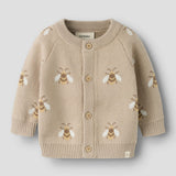 Baby Knitted Bee Cardigan
