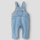 Baby Loose Fit Denim Overalls -  Medium Blue