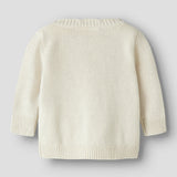 Baby Pointelle Knit Cardigan – Cream