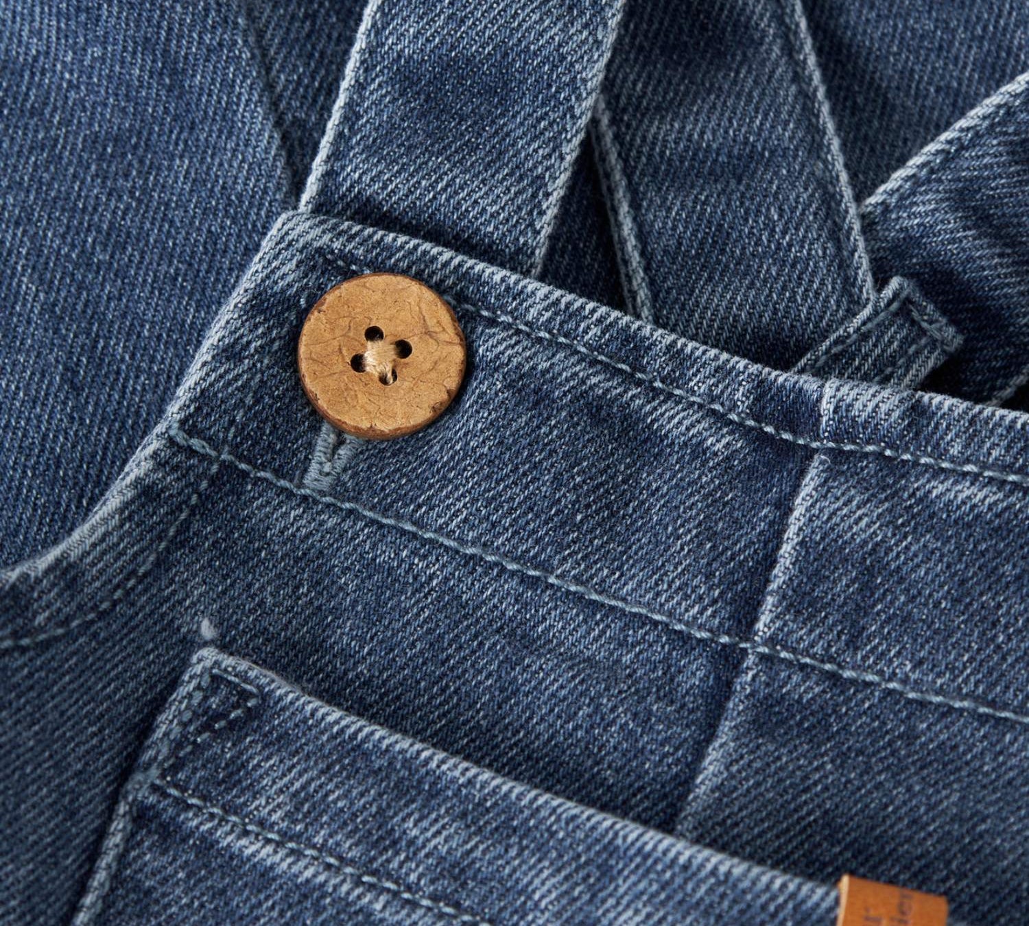 Baby Loose Fit Overalls -  Dark Denim
