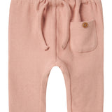 Organic Cotton Trousers - Misty Rose