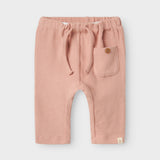 Organic Cotton Trousers - Misty Rose