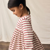 Striped Loose Dress - Dahlia