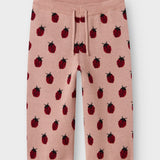Wide Knit Ankle Pants - Ladybirds