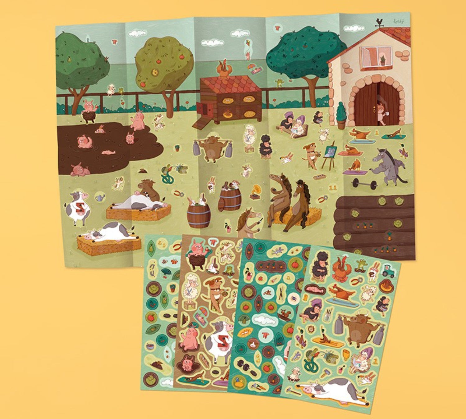 Farmtastic – Poster + Sticker Activity