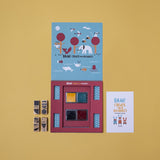 Bam! Animals - Wooden Stamp Set