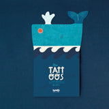 Blue - Temporary Tattoos