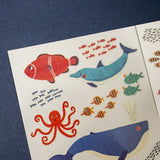 Blue - Temporary Tattoos