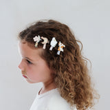 Farm Animal Mini Hair Clips - 8 Pack