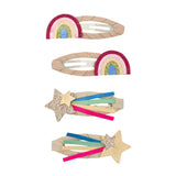 Disco Over The Rainbow - Hair Clips - 4 Pack