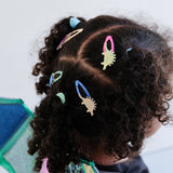 Dino Diva Mini Clic Clacs - Hair Clips - 5 Pack