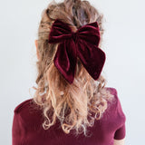 Tartan Agnes Bow Hair Clips - 2 Pack