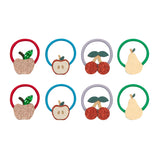 Fruity Mini Hair Ponies - 8 Pack