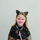 Spooky Glitter Cat Ears Hair Band