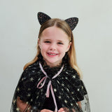 Spooky Glitter Cat Ears Hair Band