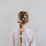Santa + Rudolph Hair Ponies - 6 Pack