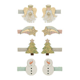 Christmas Angel Mini Clips - 8 Pack