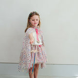 Rainbow Bright Fairy Wand - Gold Glitter Star