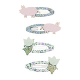 Penelope Pig Clic Clacs - Hair Clips - 4 pack