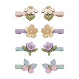 Flower Garden Mini Hair Clips - 8 pack