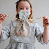 Easter Pouch - Hair Accessory Gift Set - Lilac