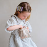 Easter Pouch - Hair Accessory Gift Set - Lilac