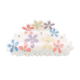 Flower Acetate Claw Hair Clip