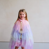 Dreamy Scallop Pastel Cape
