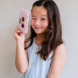 Cherry Pink Gingham Purse