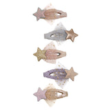 Tutu Star Mini Hair Clips - 5 pack