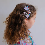 Enchanted Rainbow Castle Hair Clips - 2 pack