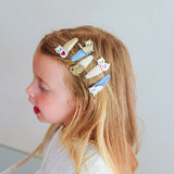Cutey Kitten Mini Hair Clips - 5 pack
