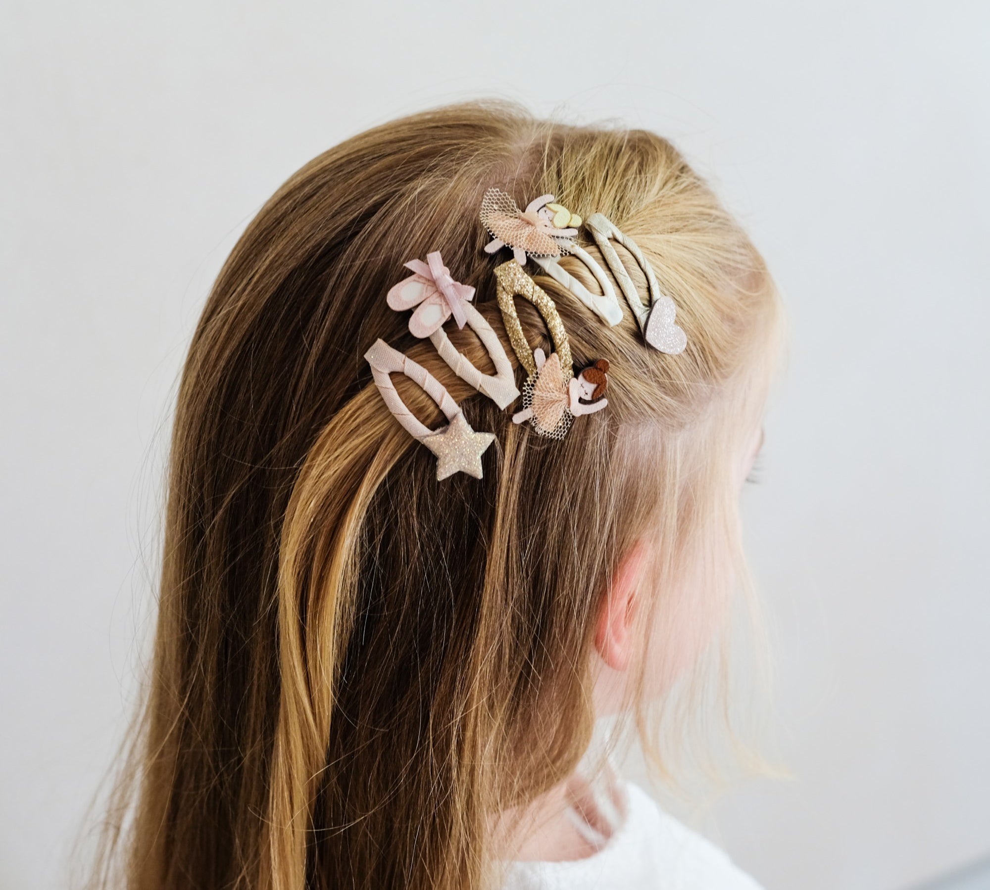 Ballerina Mini Hair Clips – 5 Pack