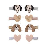 Puppy Love Mini Hair Clips – 8 Pack
