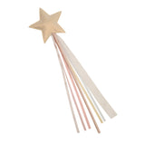 Pretty Pink Sparkly Wand - Gold Glitter Star