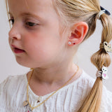 Kitty Bow Stick-On Earrings