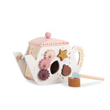 Wooden Activity Teapot + Shape Sorter - Après la Pluie