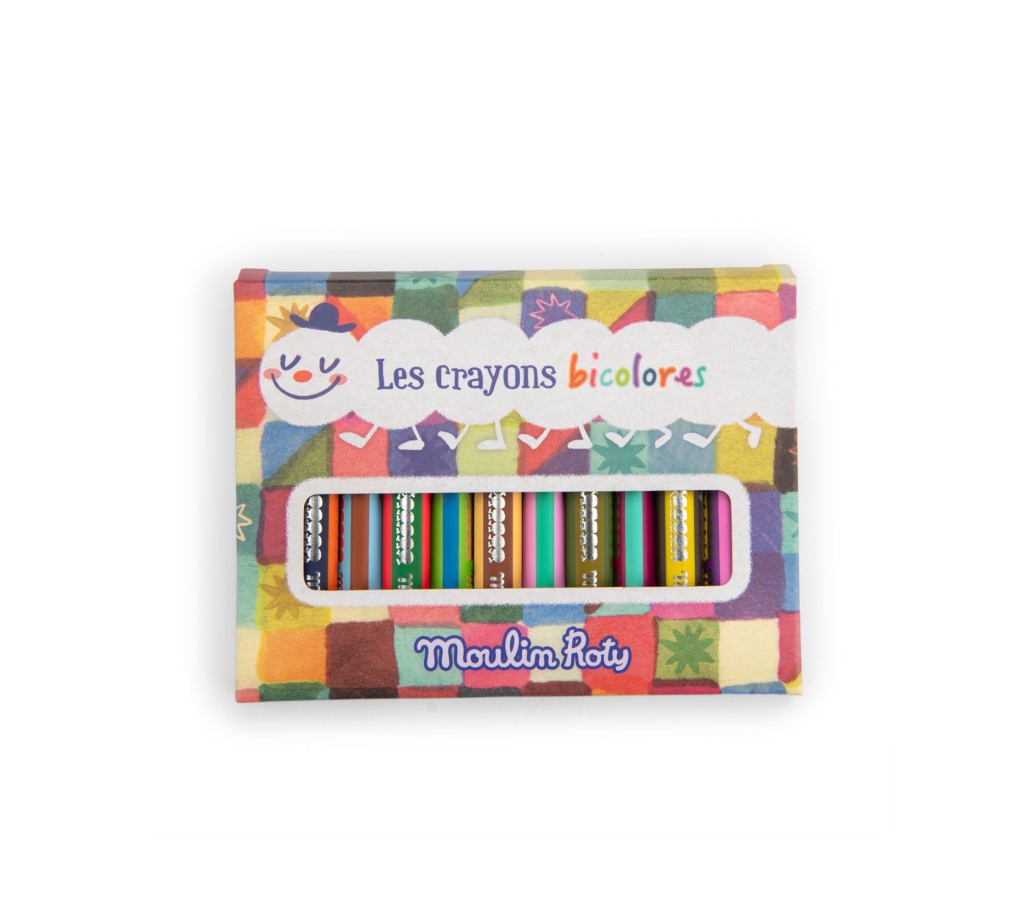 Bicolour Colouring Pencils – Pack of 12
