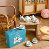 Porcelain Tea Set in Suitcase – Les Parisiennes