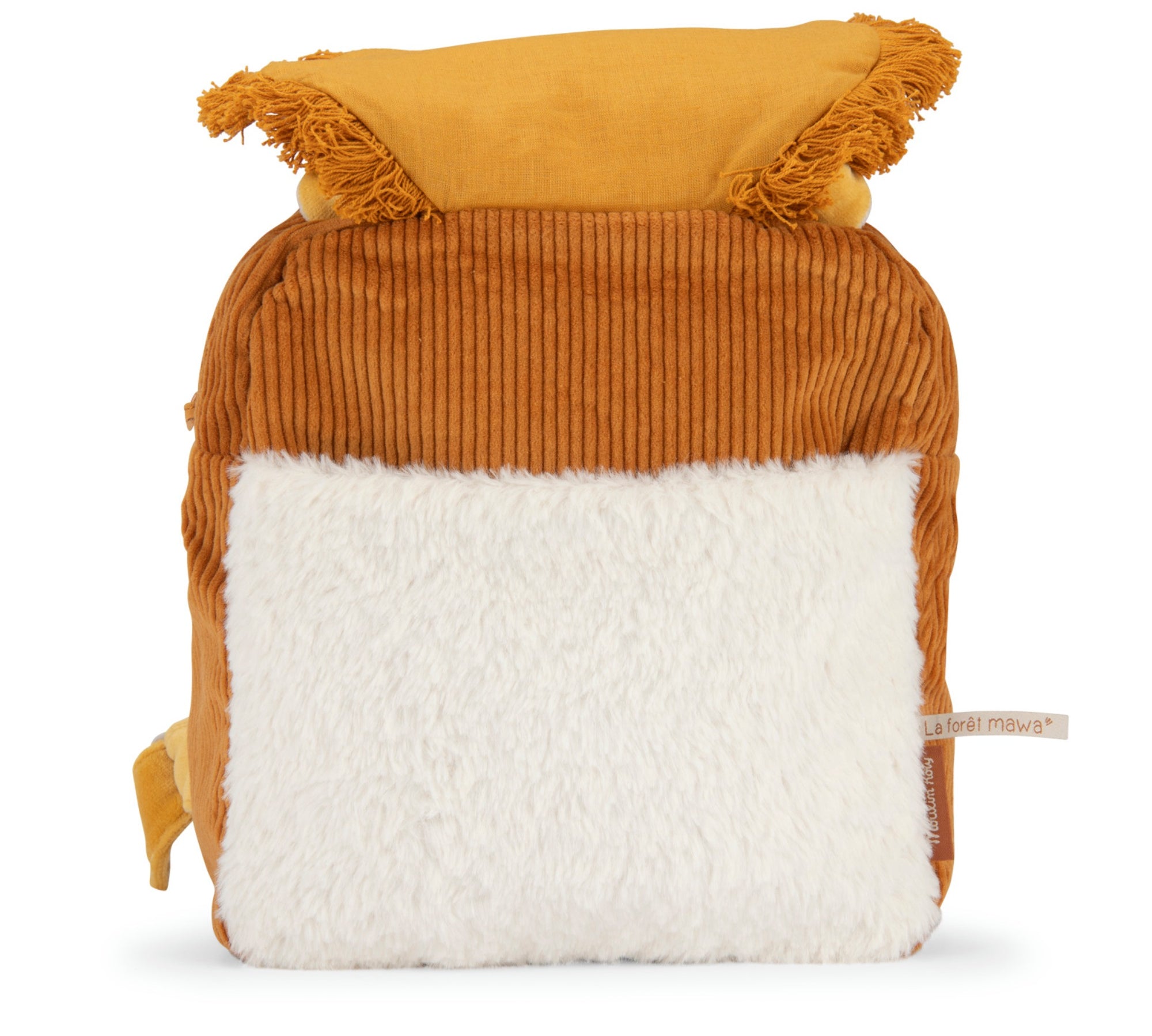 Corduroy Lion Backpack - Mamba