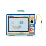 Wooden Magnetic Drawing Slate - Puce & Pilou