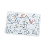 Mini Silicone Colouring Set – Farmyard Animals