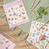 Pack of 108 Stickers - Les Rosalies