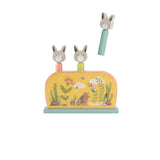 Wooden Pop-up Toy - Trois Petits Lapins