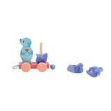 Pull-Along Activity Train - Les Adventures de Paulie