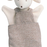 Velvet Hand Puppet - Albert the Sheep