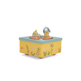 Wooden Music Box - Trois Petites Lapins