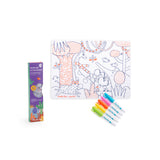 Silicone Colouring Set + 5 Pens - Les Toupitis