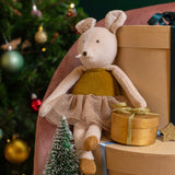 Velvet Ballerina Mouse – Gold