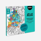 Giant Colouring Poster - Atlas